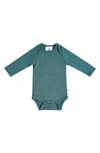 Kyte Baby Babies' Long Sleeve Bodysuit In Emerald