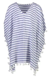 SNAPPER ROCK STRIPED CAFTAN COVER-UP,G11050