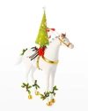 PATIENCE BREWSTER JINGLE BELLS HORSE WITH TREE RIDER FIGURE,PROD246620086