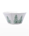 Vietri Lastra Holiday Large Stacking Serving Bowl