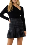 Endless Rose Cutout Long Sleeve Top In Black