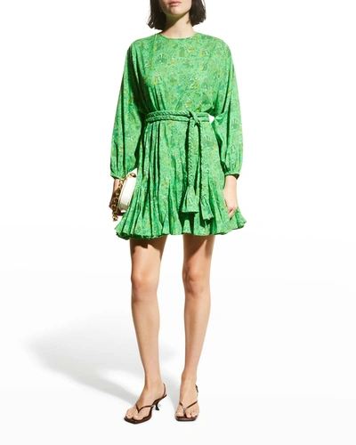 green emerald velvet dress Amazon.com: Rhode Women's Selma Dress, Green Curacao Stripe, 2 : Clothing,  Shoes & Jewelry main image 0
