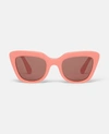 Stella Mccartney Mini Me Sunglasses In Shiny Coral