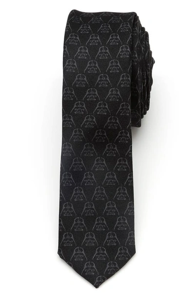 Cufflinks, Inc Black Darth Vader Silk Skinny Tie