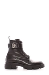 GIVENCHY TERRA 4G BUCKLE COMBAT BOOT,BE603PE1AH