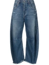 CITIZENS OF HUMANITY HORSESHOW HIGH-RISE TAPERED JEANS