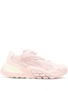 Puma Lace-up Low-top Trainers In Pink