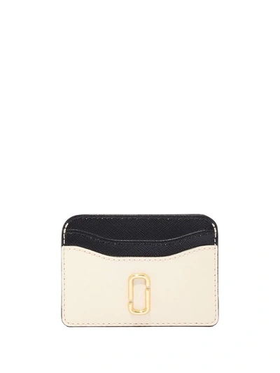 Marc Jacobs The Card Case' Leather Cardholder In White