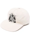 OFF-WHITE WIZARD FLYER LOGO刺绣棒球帽