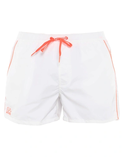 Sundek Swim Trunks In White