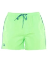 Sundek Swim Trunks In Acid Green