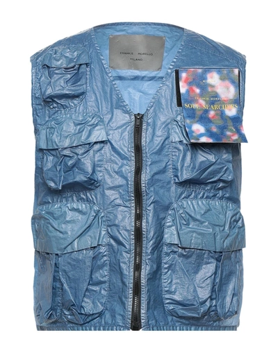 Frankie Morello Jackets In Blue