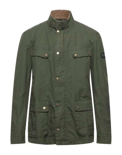 Barbour Jackets In Military Green