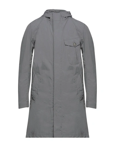 Herno Overcoats In Grey