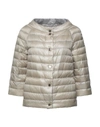 Herno Down Jackets In Beige