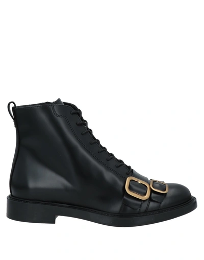 Tod's Ankle Boots In Black