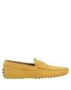 Tod's Loafers In Ocher