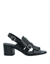 Doucal's Sandals In Black