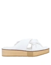 Eqüitare Equitare Woman Mules & Clogs White Size 6 Textile Fibers In White
