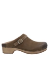 Dansko Mules & Clogs In Khaki
