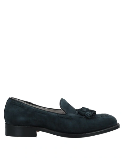 Alden Shoe Company Loafers In Dark Blue