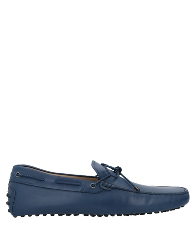 Tod's Loafers In Blue