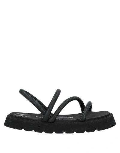 BRUNO BORDESE BRUNO BORDESE WOMAN SANDALS BLACK SIZE 6 TEXTILE FIBERS,17153124US 7