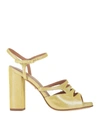 Chie By Chie Mihara Sandals In Yellow