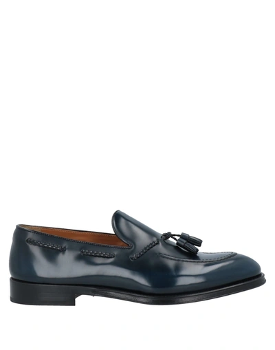 Doucal's Loafers In Dark Blue