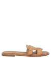Doucal's Sandals In Camel