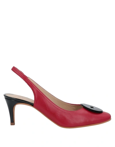 Daniele Ancarani Pumps In Brick Red