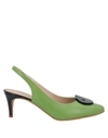 Daniele Ancarani Pumps In Sage Green