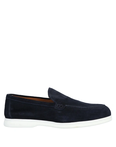 Doucal's Loafers In Dark Blue