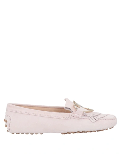 Tod's Loafers In Pink