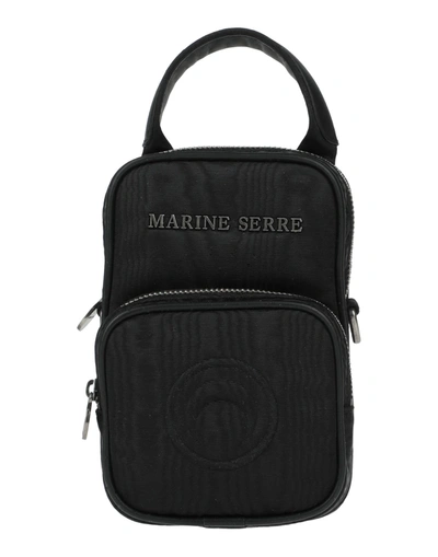 Marine Serre Handbags In Black