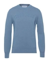 Bikkembergs Sweaters In Blue
