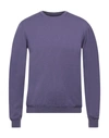 Liu •jo Man Sweaters In Purple