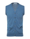 Alpha Studio Cardigans In Blue