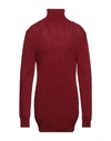 Giulio Corsari Turtlenecks In Red