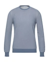 Gran Sasso Sweaters In Slate Blue