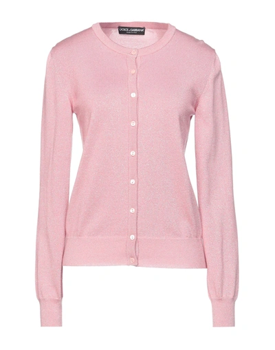 Dolce & Gabbana Cardigans In Pink