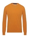 GIULIO CORSARI GIULIO CORSARI MAN SWEATER YELLOW SIZE 3XL LAMBSWOOL, POLYAMIDE,14178178RL 9