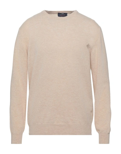 Giulio Corsari Sweaters In Beige