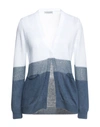 Le Tricot Perugia Cardigans In Grey