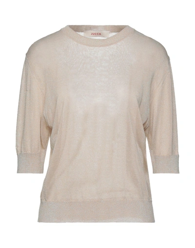 Jucca Sweaters In Beige