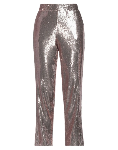 Kiltie Pants In Rose Gold