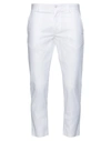 Daniele Alessandrini Man Pants White Size 32 Cotton