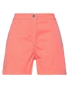 Bikkembergs Shorts & Bermuda Shorts In Coral