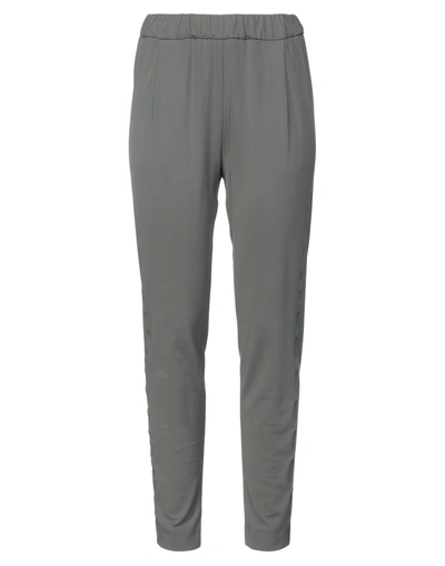 Via Masini 80 Pants In Sage Green