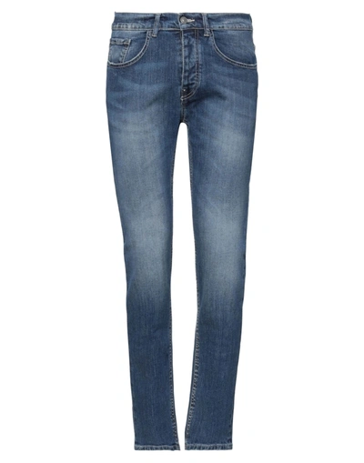 Addiction Italian Couture Jeans In Blue